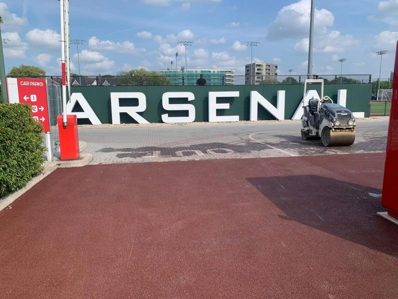 Arsenal Stadium - Recom Surfacing, Asphalt, Tarmac Surfacing,